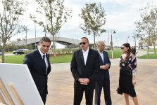 Prezident İlham Əliyev və xanımı məktəb kompleksinin və Qolf klubunun açılışında iştirak ediblər (FOTO)
