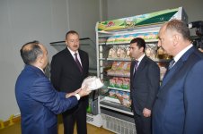 President Ilham Aliyev reviews Poultry Farming Complex of "Ujar Agro" Ltd