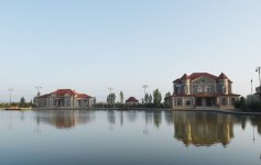 Azerbaijani president reviews roadside recreation center in Ujar