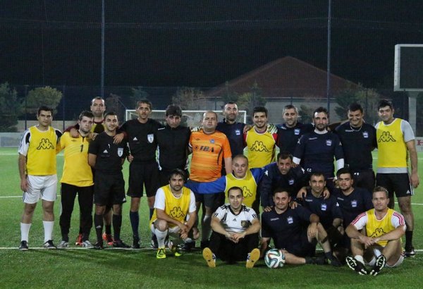 ФК "Зиря" провел праздничный футбольный вечер с журналистами (ФОТО)