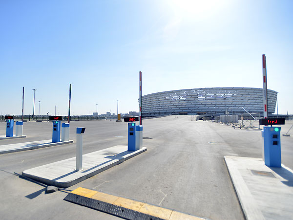 Bakı Olimpiya Stadionunda hazırlıq işləri davam edir (FOTO)