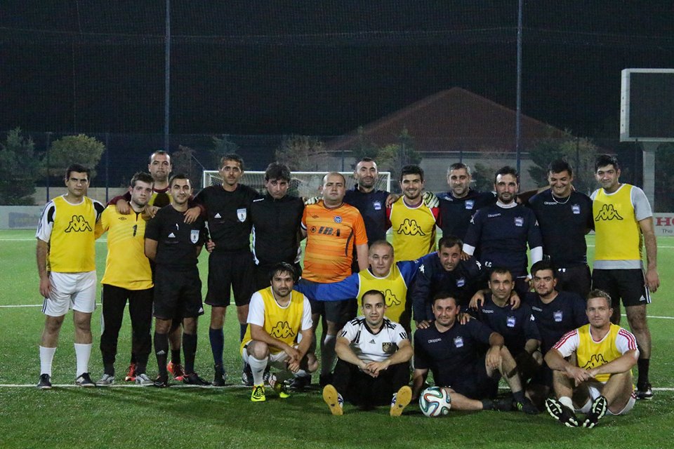 ФК "Зиря" провел праздничный футбольный вечер с журналистами (ФОТО)
