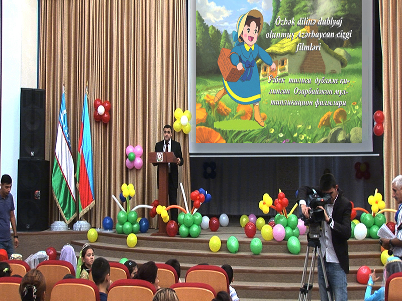 В Узбекистане прошла презентация азербайджанских мультфильмов (ФОТО)