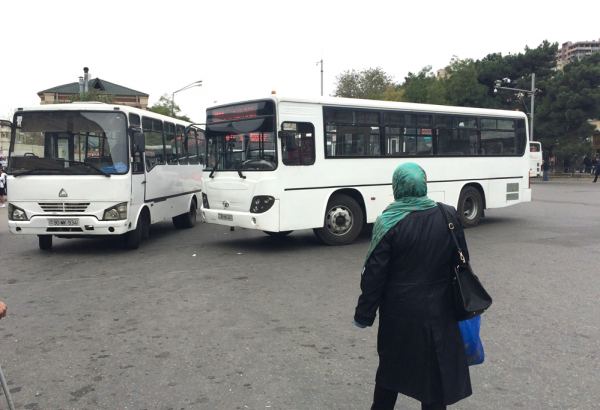 Автомобильным транспортом по всем городам Азербайджана было перевезено свыше 28 млн пассажиров