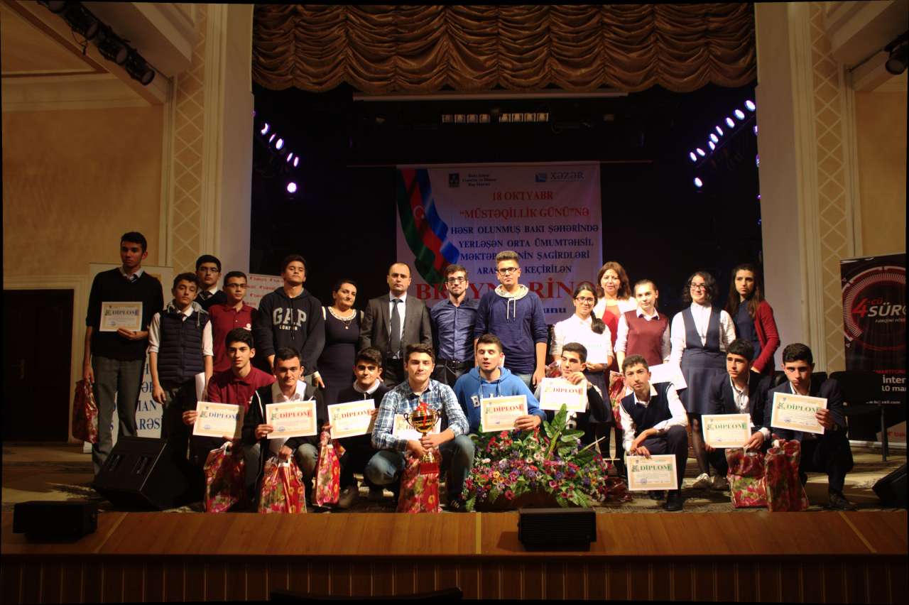Юные интеллектуалы выявили в Баку победителя (ФОТО) - Gallery Image