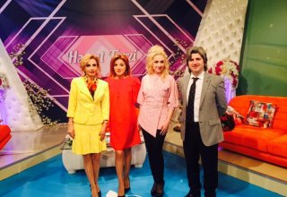 "Красота спасет мир" на азербайджанском телеканале (ФОТО)