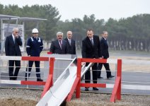 President Aliyev participates in groundbreaking ceremony of High Density Polyethylene Plant in Sumgayit