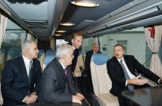 Ilham Aliyev launches new installations in Ethylene and Polyethylene Plant in Sumgayit
