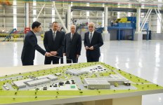 President Aliyev attends opening of Technical Equipment Plant in Sumgayit