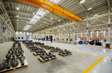 President Aliyev attends opening of Technical Equipment Plant in Sumgayit