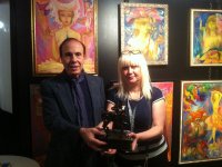 Мир грез и фантазий азербайджанской художницы высоко оценен во Франции (ФОТО)