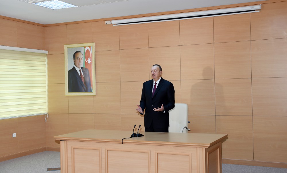 Prezident İlham Əliyev: Bakı şəhərinin su təsərrüfatı daha da sürətlə yeniləşməlidir