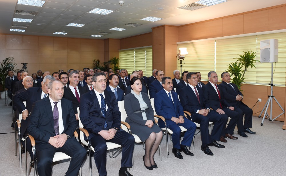 Prezident İlham Əliyev Ceyranbatan Ultrasüzgəcli Sutəmizləyici Qurğular Kompleksinin açılışında iştirak edib (FOTO)