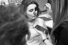 Halloween по - азербайджански, или Как "нечисть" шокировала бакинцев флешмобом (ФОТО)