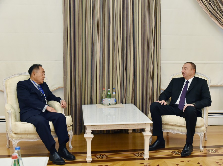 Prezident İlham Əliyev: Azərbaycan Asiya siyasi partiyaları ilə əlaqələri genişləndirməyə önəm verir