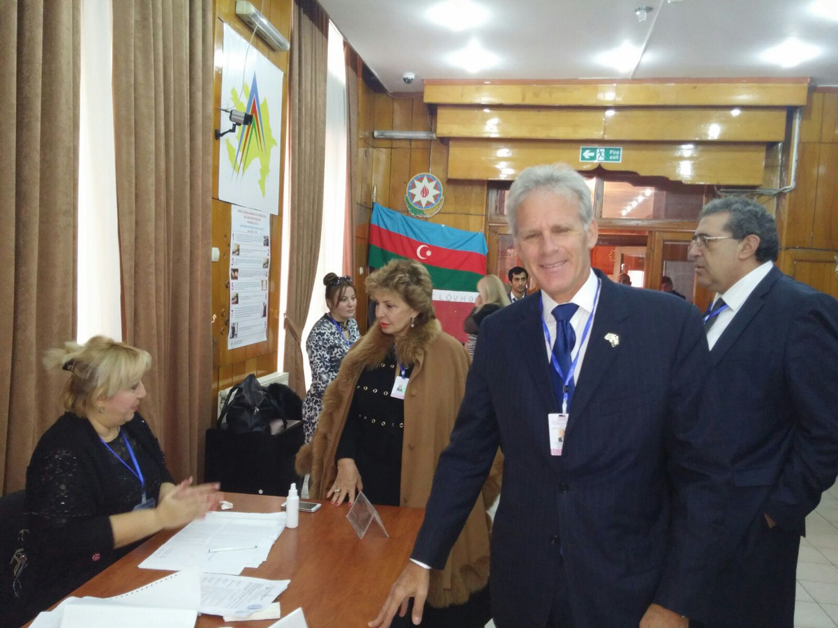 Israeli observation mission reviews voting process at Azerbaijani election