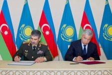 Azerbaijan, Kazakhstan sign military cooperation plan-2016