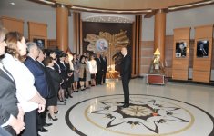 Президент Ильхам Алиев принял участие в открытии Центра Гейдара Алиева в городе Загатала