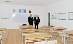 Şəkinin Qoxmuq kənd tam orta məktəbinin yeni binası istifadəyə verilib (FOTO)