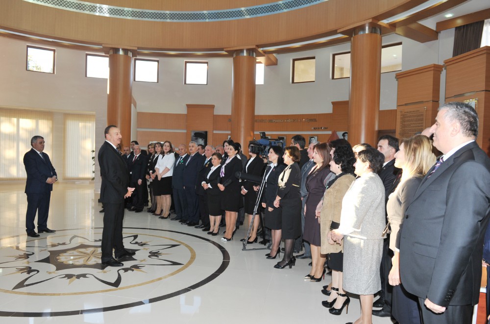 President Aliyev attends opening of Heydar Aliyev Center in Zagatala