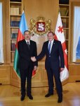 Состоялась встреча президентов Азербайджана и Грузии один на один (ФОТО)