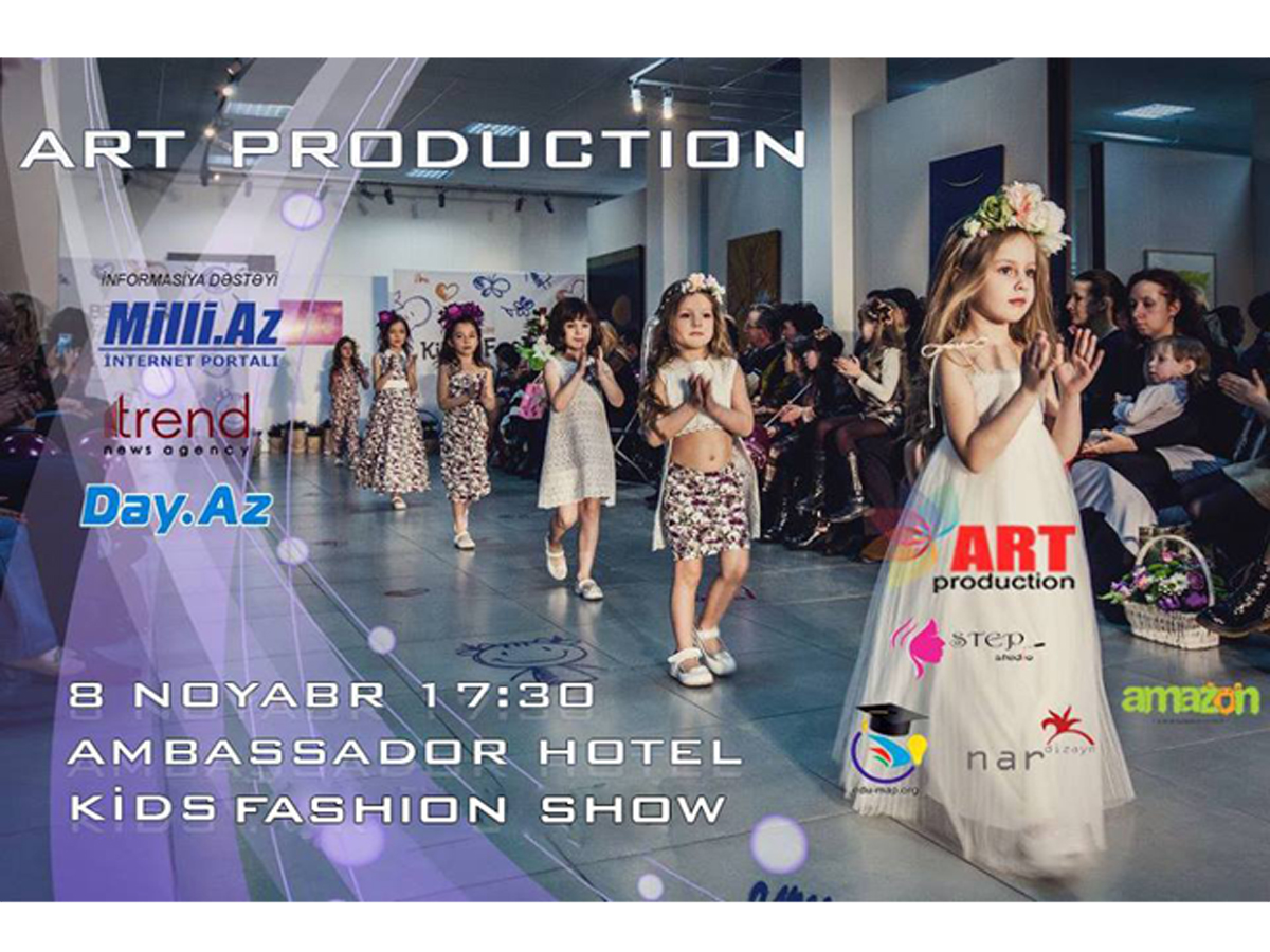 Галерея детского стиля – в Баку пройдет "Kids fashion show"