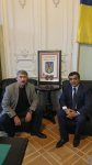 Эльмар Мамедов встретился с главой Союза писателей Украины (ФОТО)