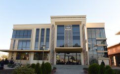 Azerbaijani, Georgian presidents visit "Tea house" training center in Marneuli