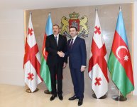Prezident İlham Əliyev Gürcüstanın Baş naziri ilə görüşüb (FOTO) - Gallery Thumbnail
