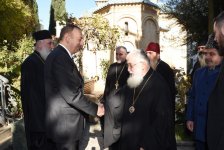 President Ilham Aliyev met with Patriarch of the Georgian Orthodox Church Ilia II