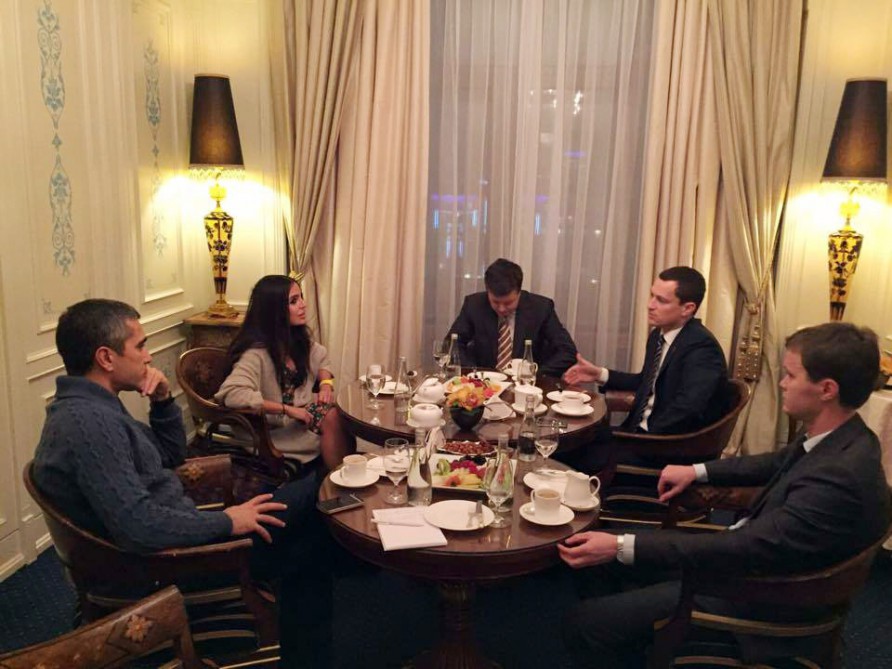 Вице-президент Фонда Гейдара Алиева Лейла Алиева встретилась с руководителем Федерального агентства по делам молодежи России