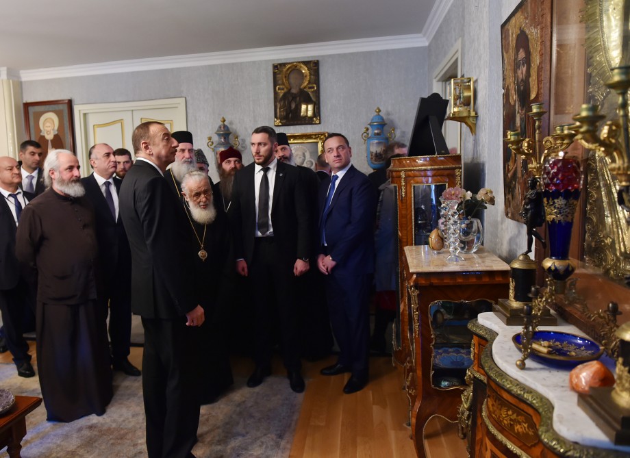 President Ilham Aliyev met with Patriarch of the Georgian Orthodox Church Ilia II