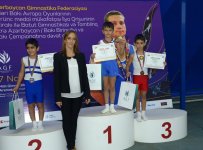 Batut gimnastikası və tamblinq üzrə Azərbaycan çempiontında mükafatlandırılma mərasimi keçirilib (FOTO)
