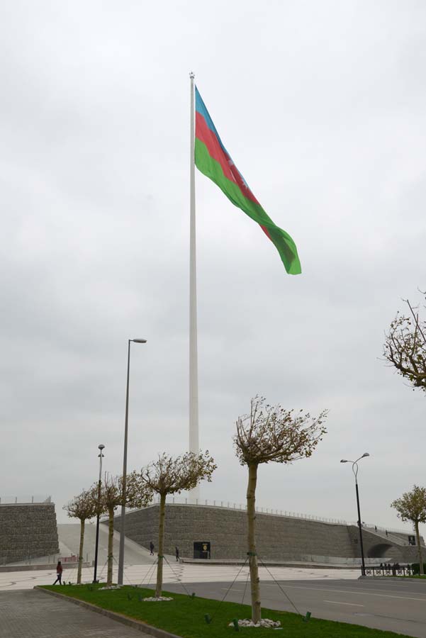 Photo report from National Flag Museum in Baku