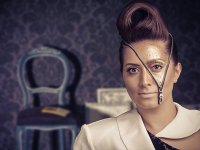 Аян Бабакишиева представила креативный фотопроект "Лица – маски " (ФОТО)