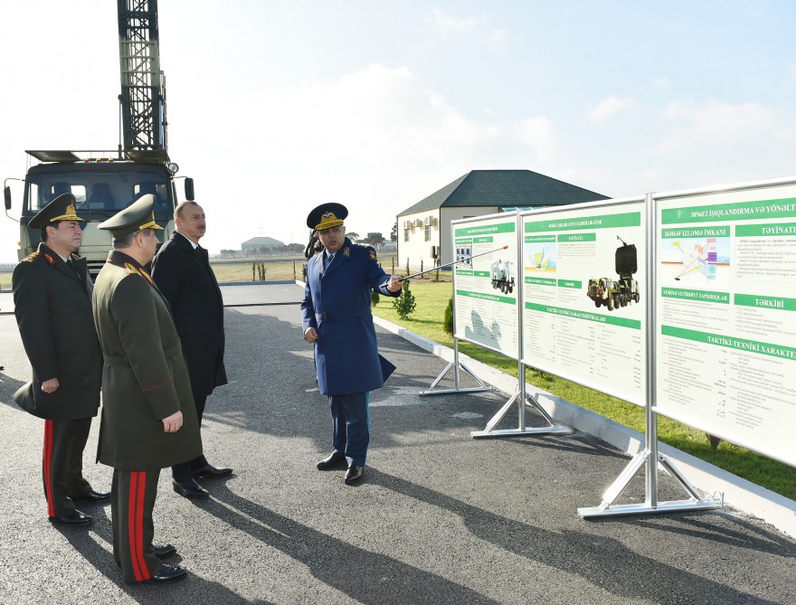 President Aliyev reviews military town of Air Force of Azerbaijani Defense Ministry