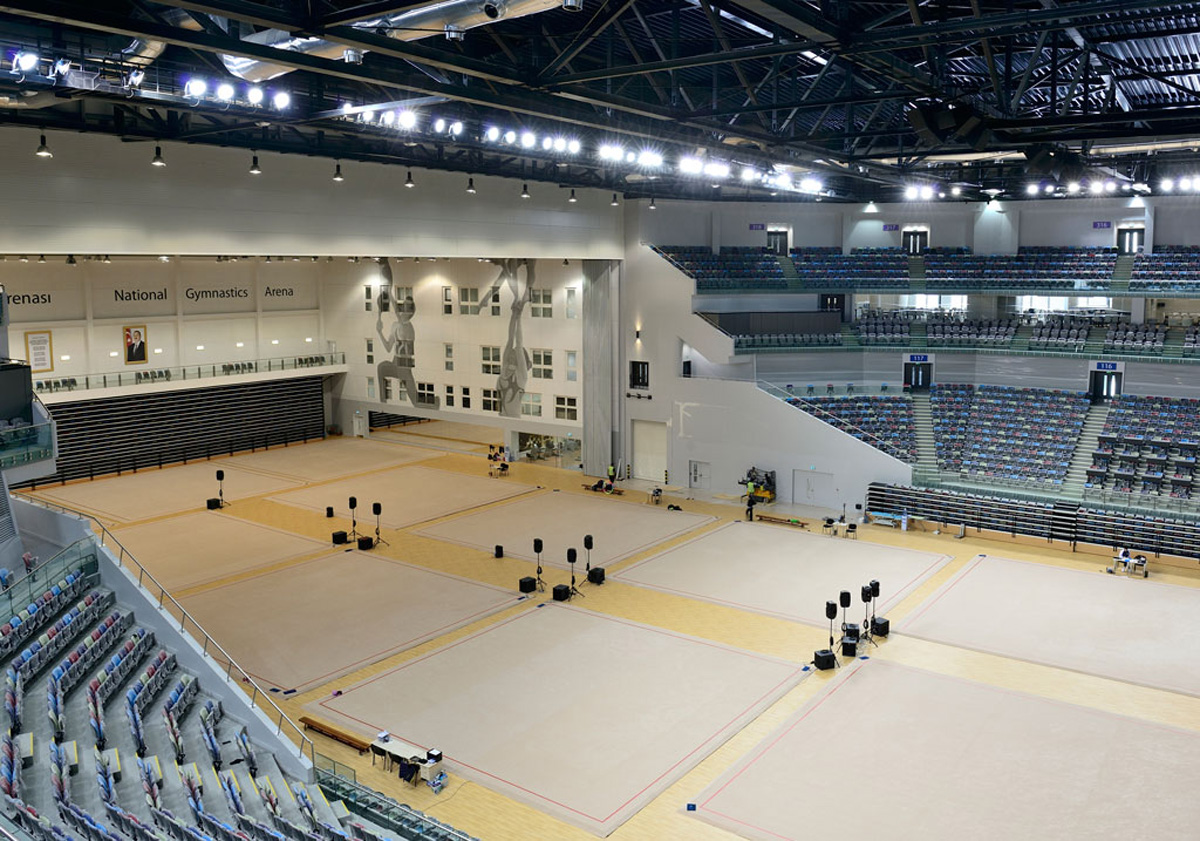 Azerbaijan’s National Gymnastics Arena offers tours for sports fans