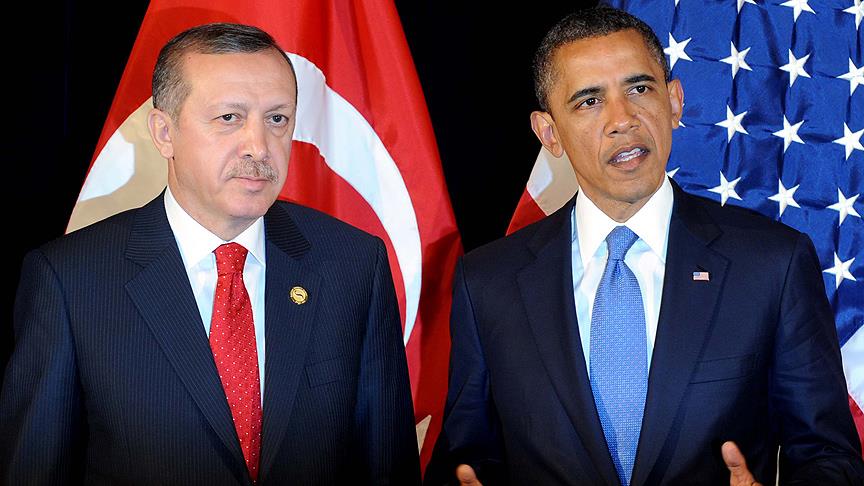 Obama, Erdogan discuss 'Situation in Syria'