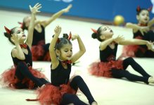 Завершились XXII Чемпионат и Первенство Баку по художественной гимнастике (ФОТО)