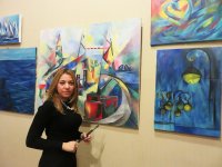 Яркие впечатления и воспоминания: выставка работ Эсмиры Гюльахмедовой и Джамали Рахманлы (ФОТО)