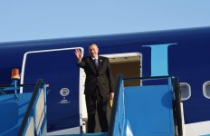 President Ilham Aliyev ends his working visit to Turkey