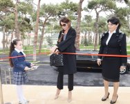 Azerbaijani first lady attends opening of special boarding school No.4 in Shuvalan (PHOTO)