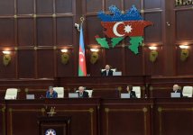 Prezident İlham Əliyev Milli Məclisin iclasında iştirak edir (ƏLAVƏ OLUNUB 3) (FOTO)