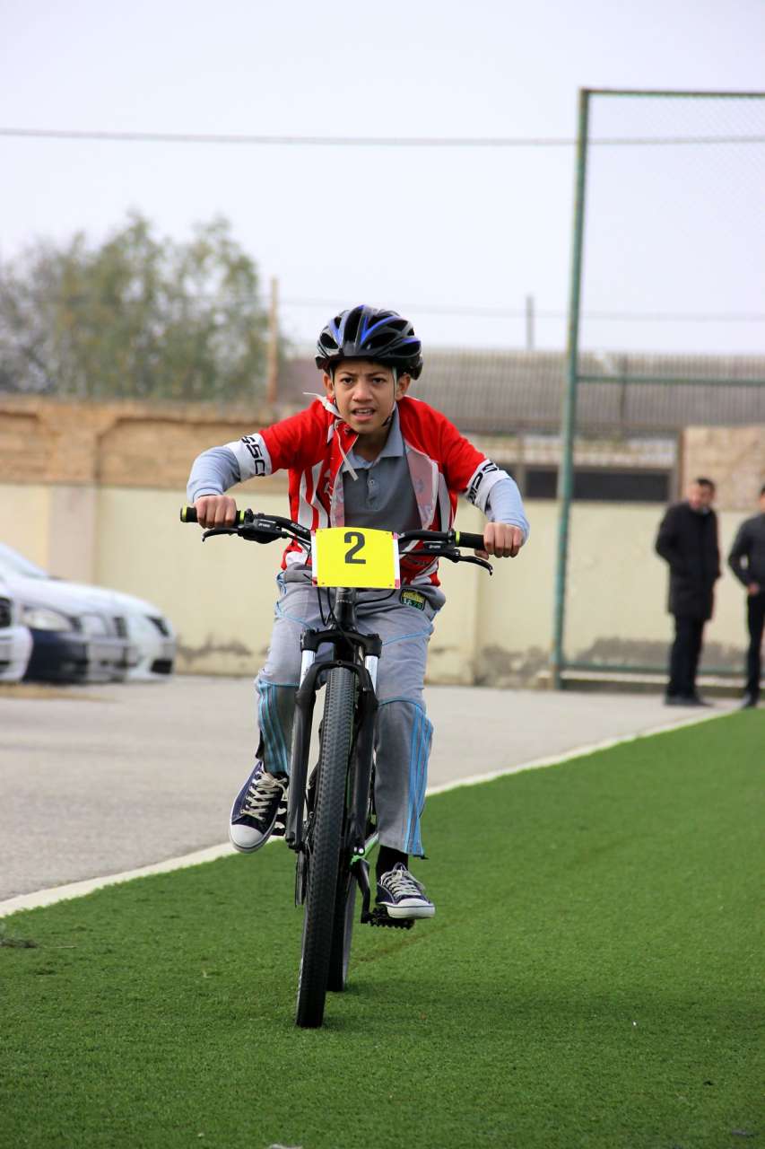 Daha 2 rayon məktəblilərinin velosiped yarışı keçirilib (FOTO) - Gallery Image