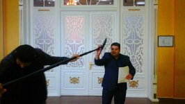 Азербайджанский телеведущий примет участие в "боях без правил " в Голландии (ФОТО)