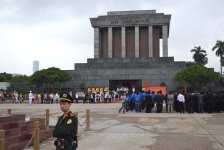 В мавзолее великого вождя Хо Ши Мина - уникальные фото