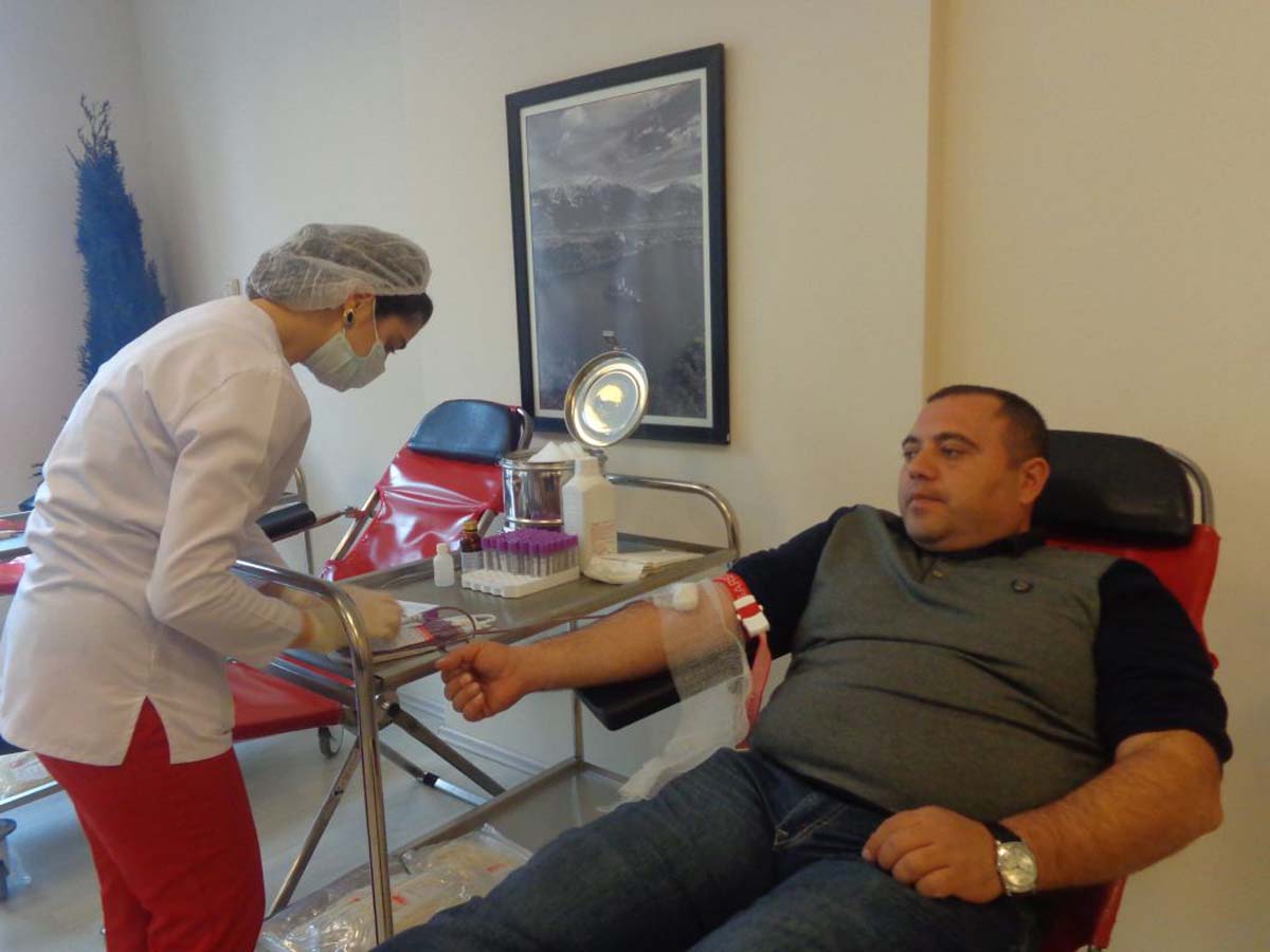 СК AtaInsurance провела акцию по сдаче крови для больных талассемией  и гемофилией
