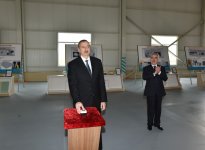 Prezident İlham Əliyev Naxçıvan Sənaye Kompleksinin açılışında iştirak edib  (FOTO)