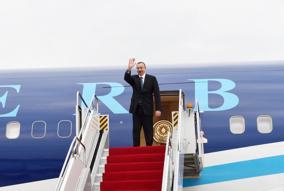 President Ilham Aliyev ended his visit to Nakhchivan Autonomous Republic (PHOTO)