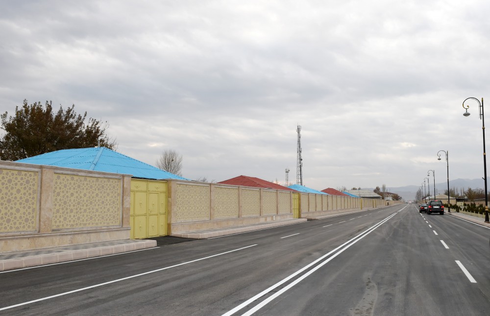 Prezident İlham Əliyev Naxçıvanda avtomobil yolunun açılışında iştirak edib (FOTO)